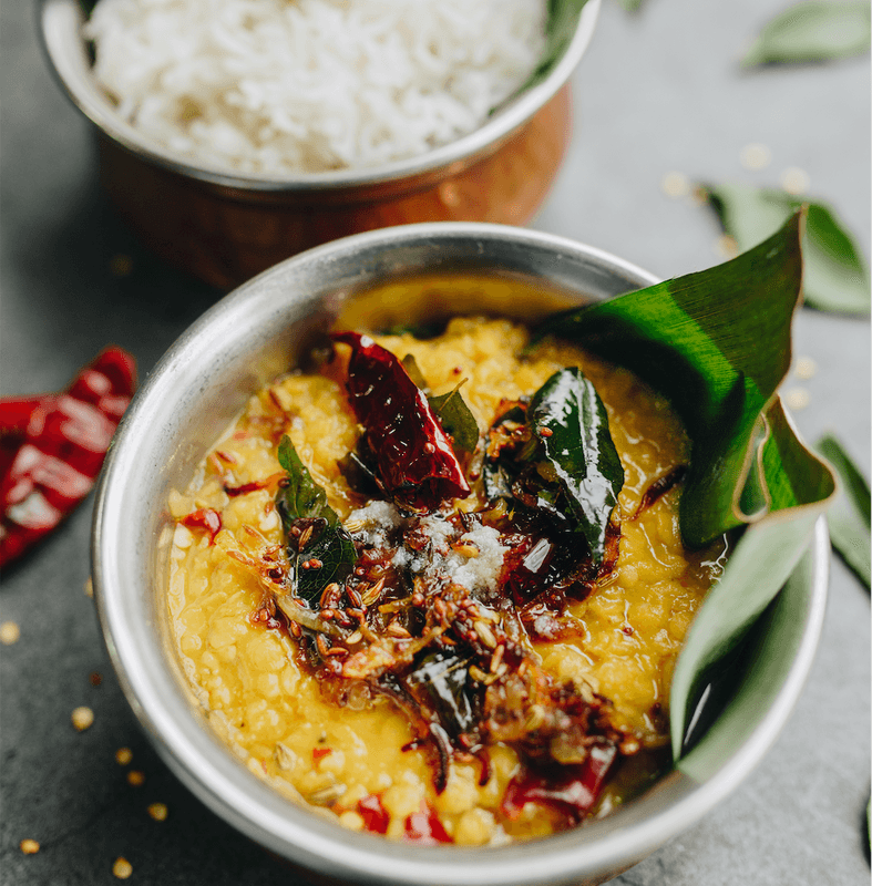 Curried Red Lentils (Dhal)