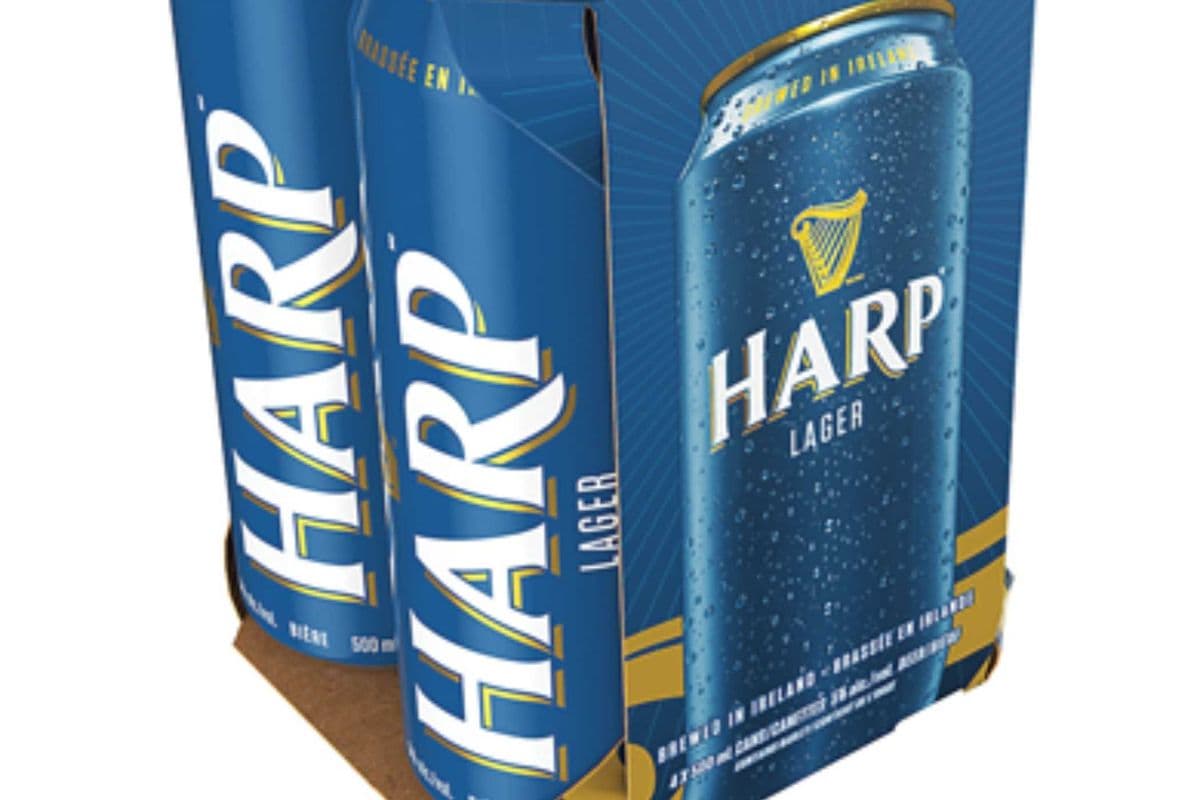Harp Lager (4 x 500 ml Cans)