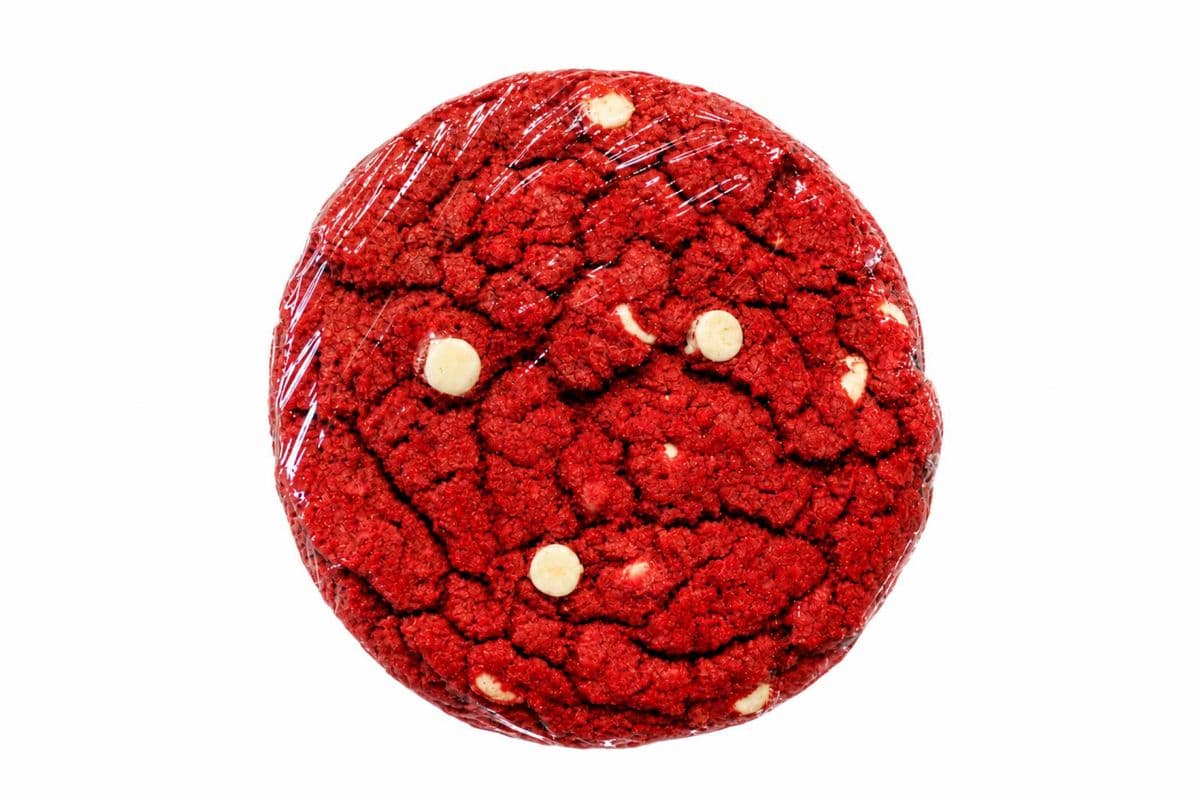 Red Velvet White chocolate chip Cookie