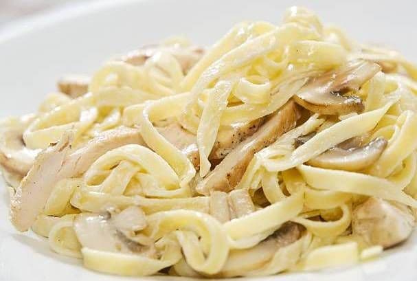 Chicken Mushroom Fettuccine