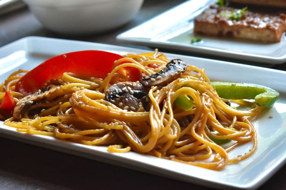 Spaghetti à l’ail (Végane) / Garlic Spaghetti (Vegan)