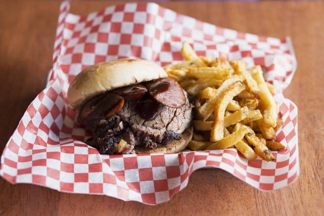 Two-Meat Sandwich