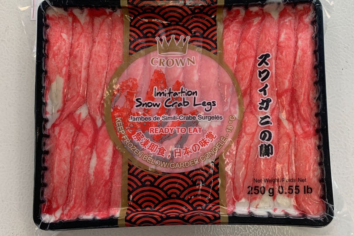 Imitation Snow Crab Legs