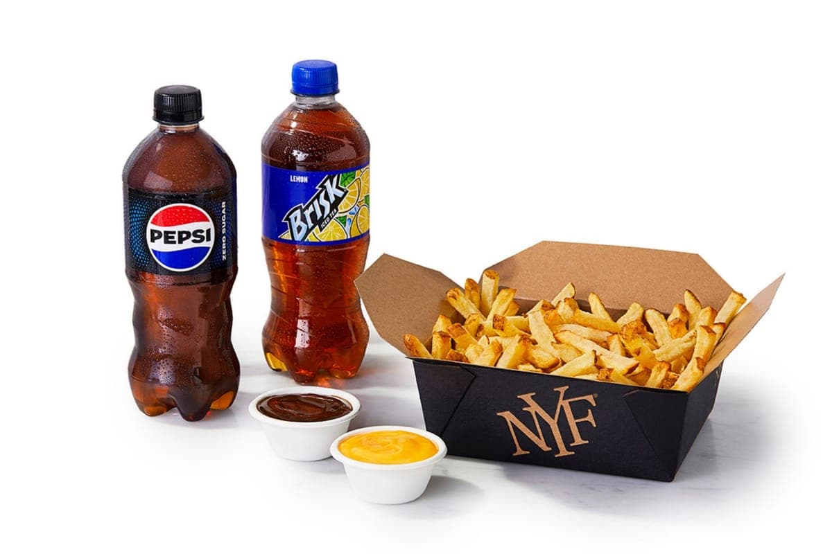 Double Dipper Combo for 2 (Large Fries, Two Dips, Two Drinks)