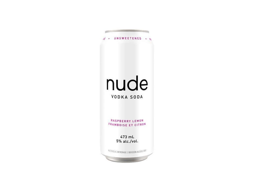 Nude - Raspberry Lemon Tall Can (473ml)