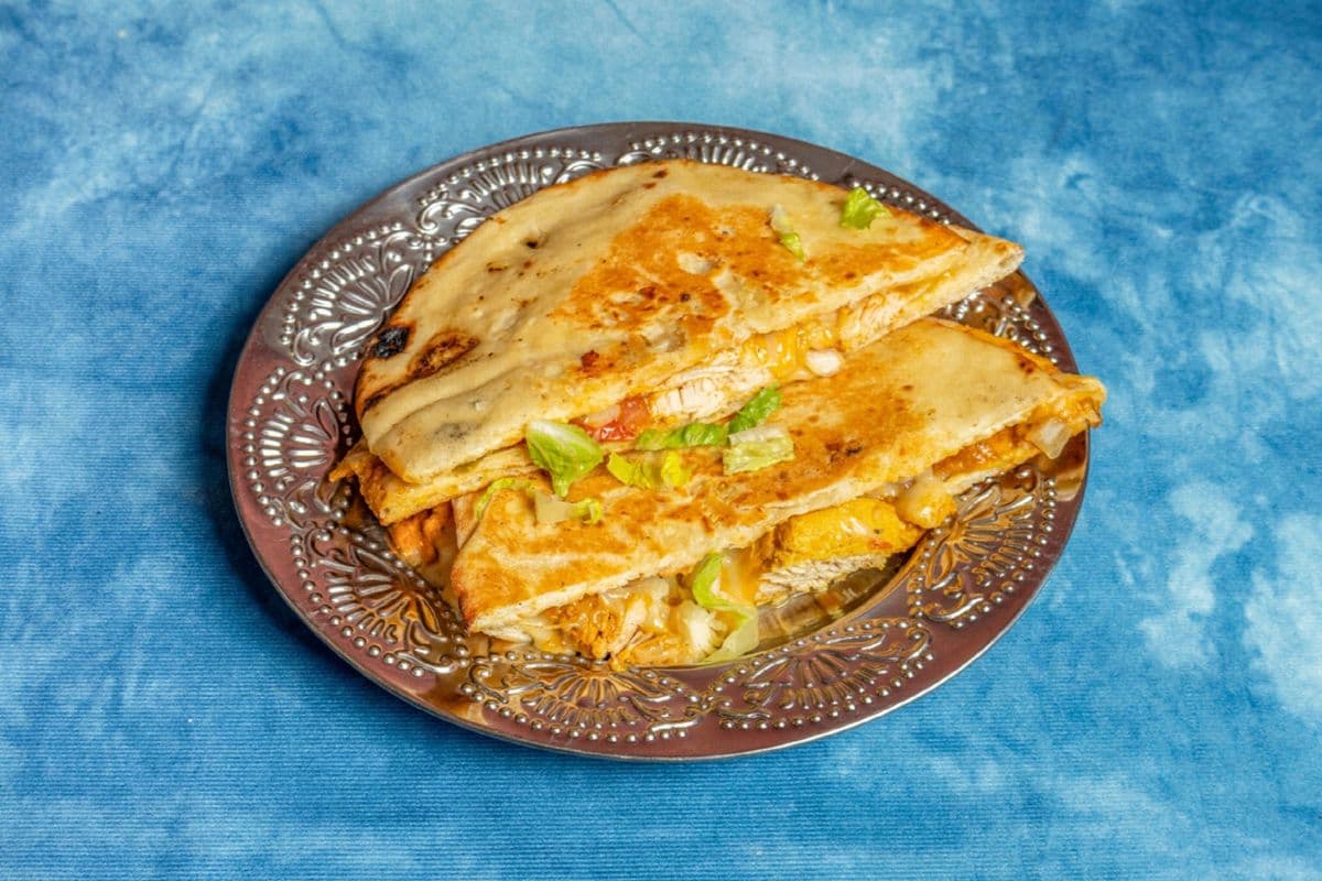Chicken Tikka Naan Toastie
