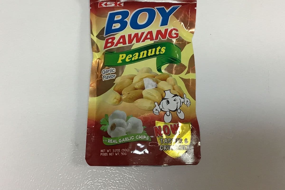 Boy Bawang - Garlic Flavored Peanuts (90g) (190 Cal)