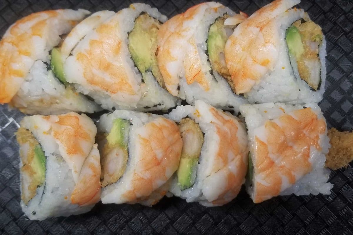 87. Maki duo de crevettes
