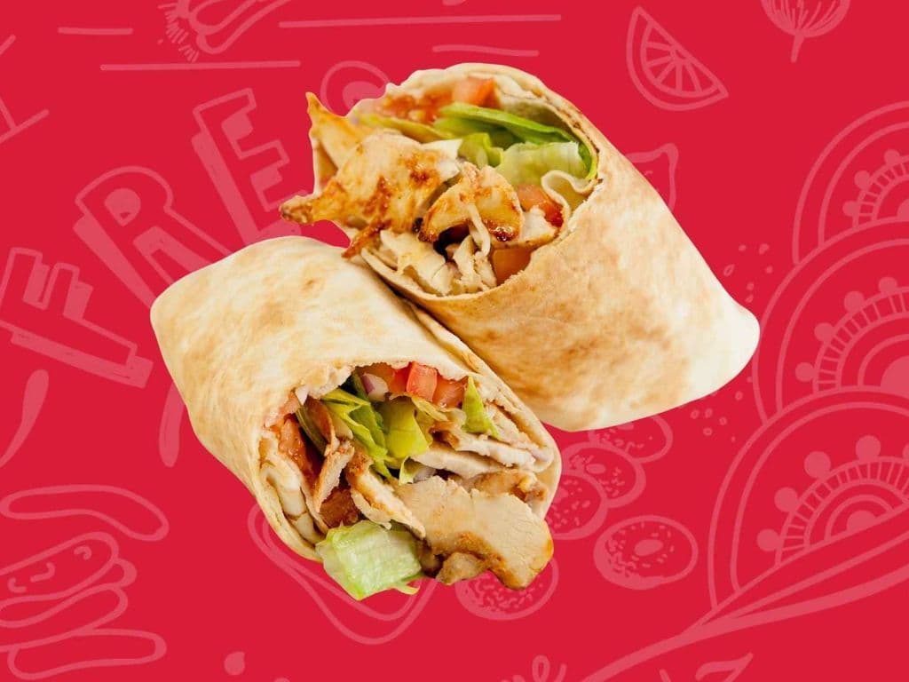 Shish Tawooq Wrap
