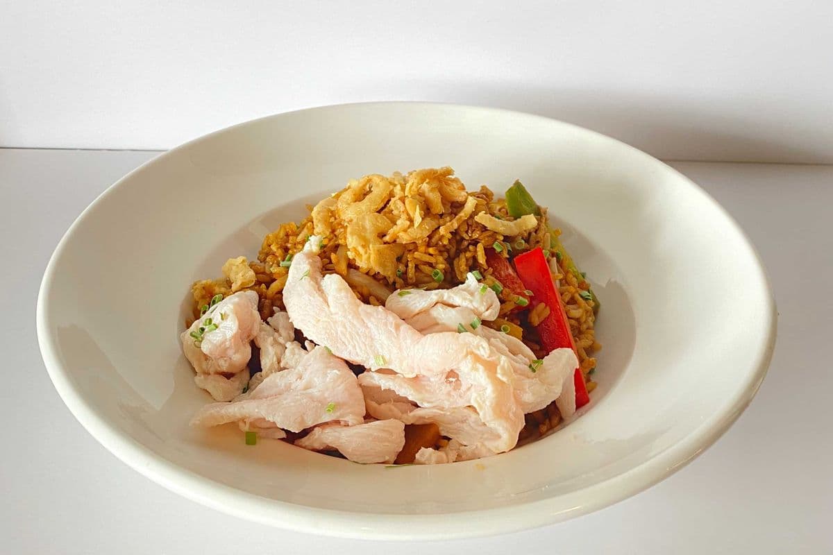 Riz frit au poulet / Chicken Fried Rice