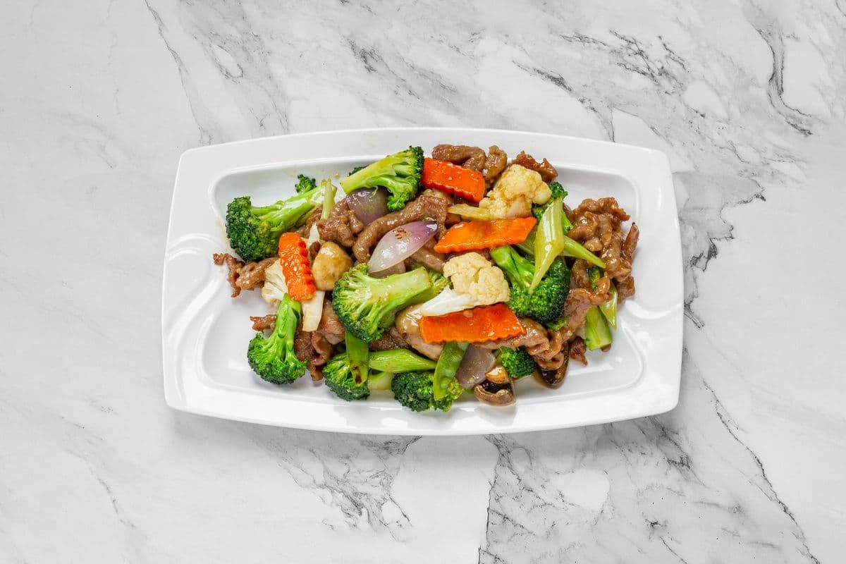 9. Beef with Mixed Vegetables