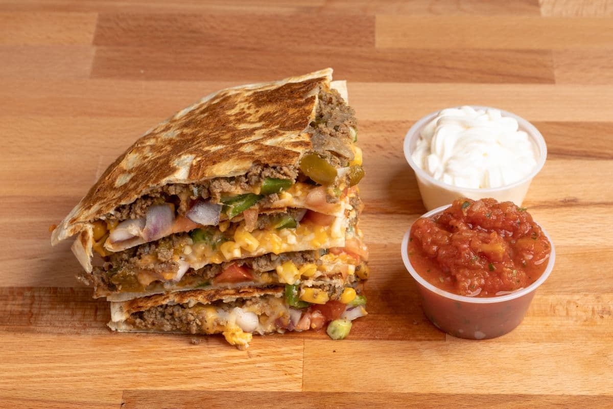 Ground Beef Quesadilla