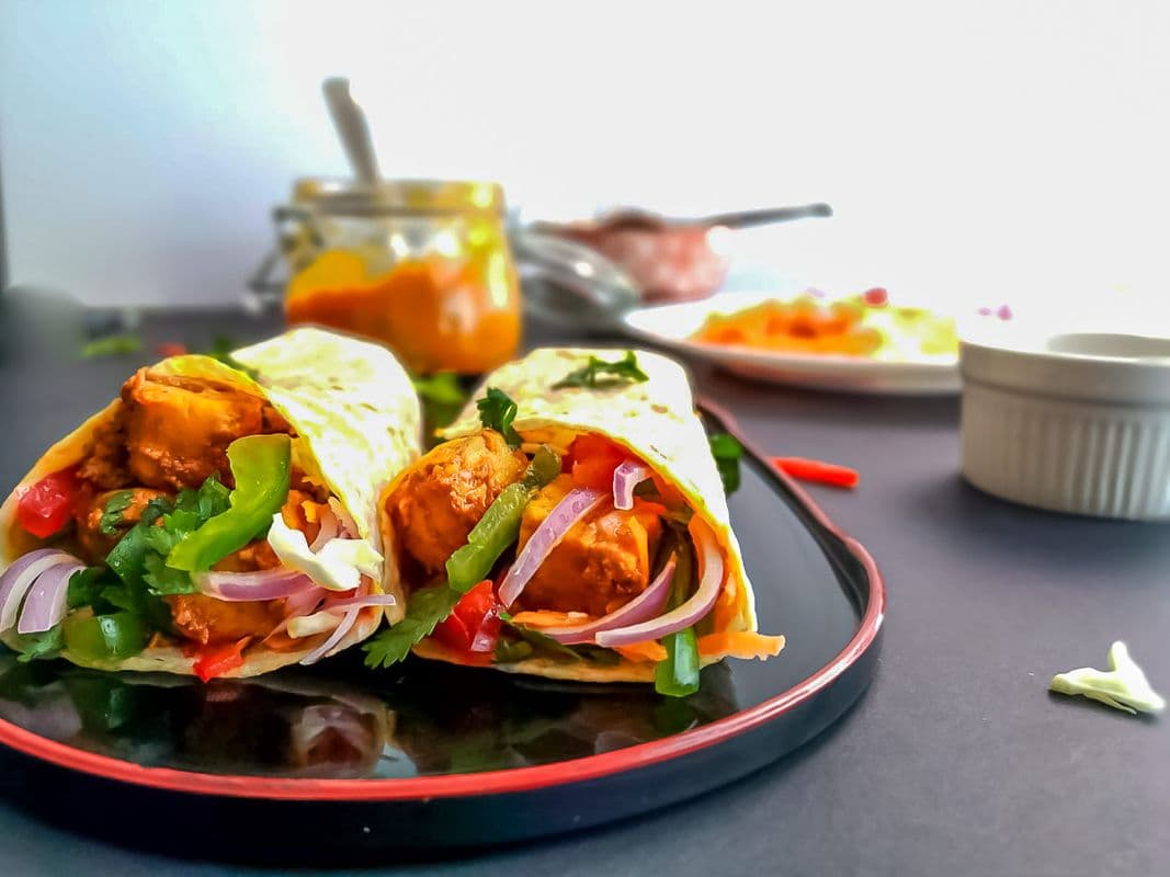 Paneer Tikka Wrap