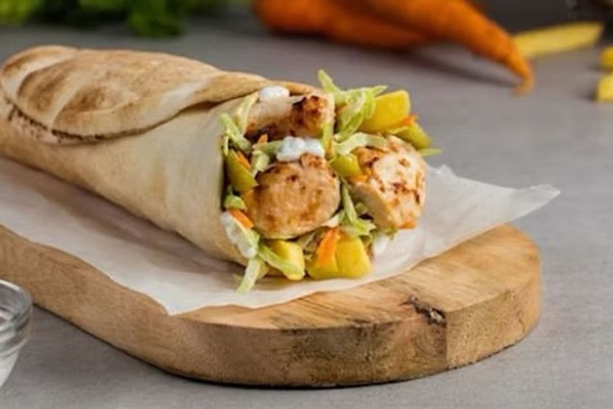 Chicken Kabob Wrap