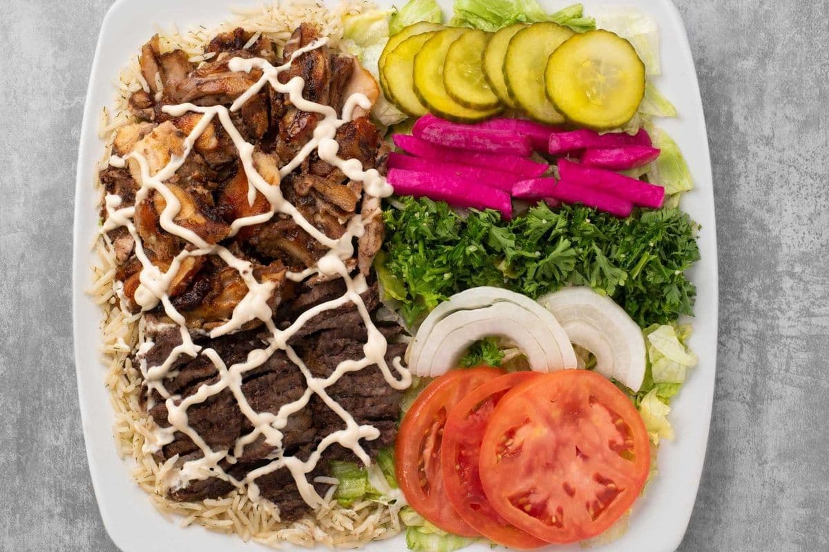Mixed Shawarma Plate
