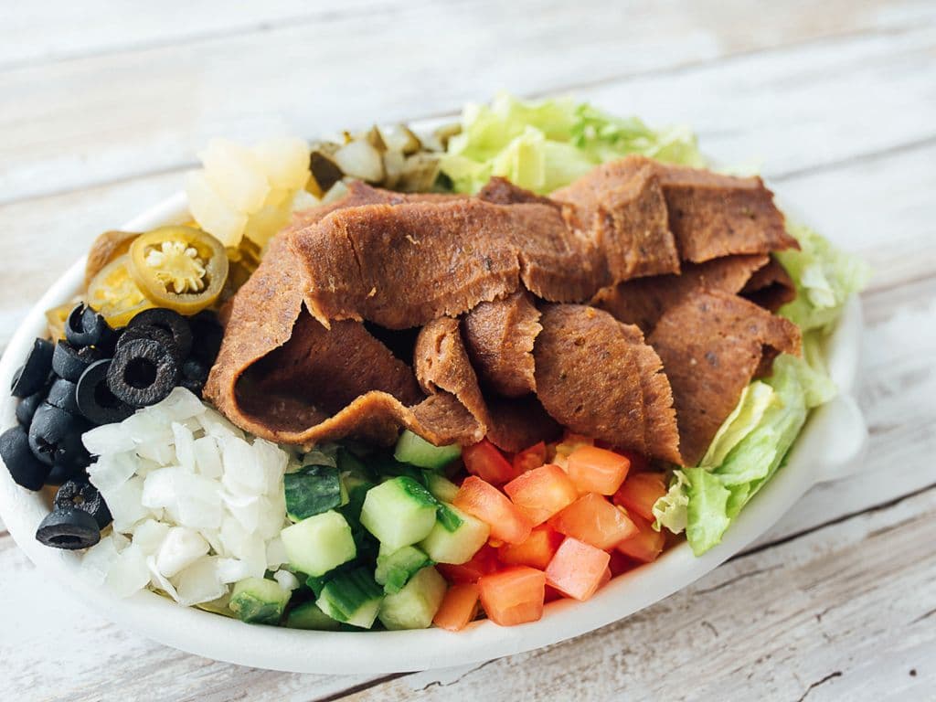 Beef Donair Salad Bowl