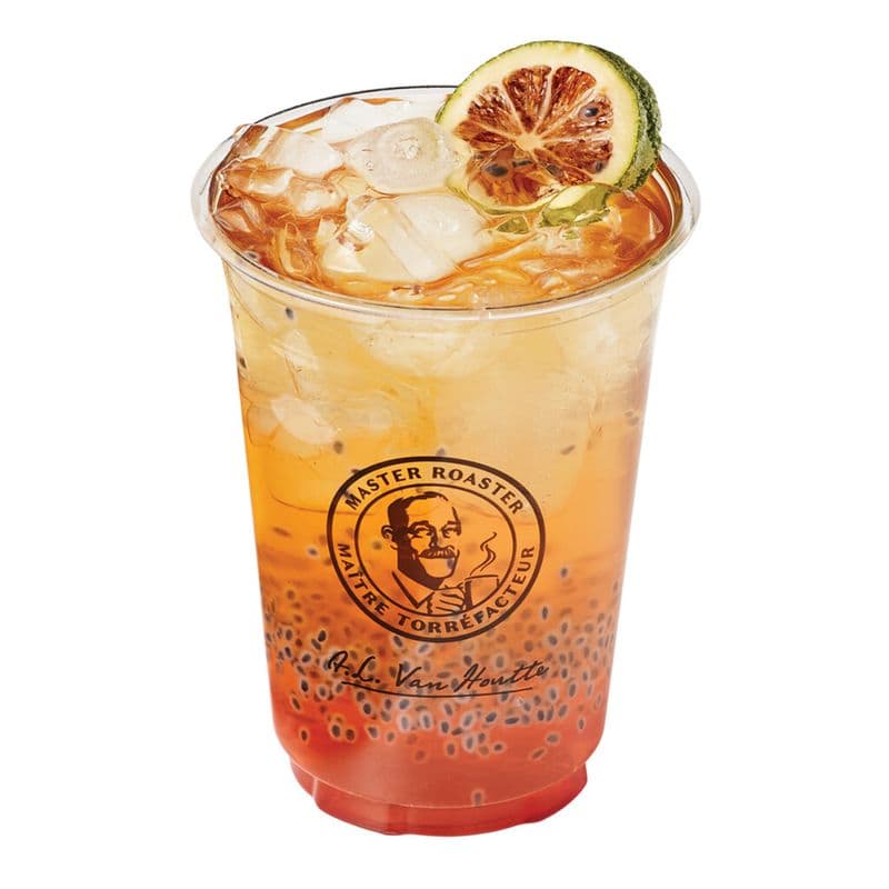 Thé infusé à froid fraise - agrumes / Cold Brew Tea Strawberry - Cirtus