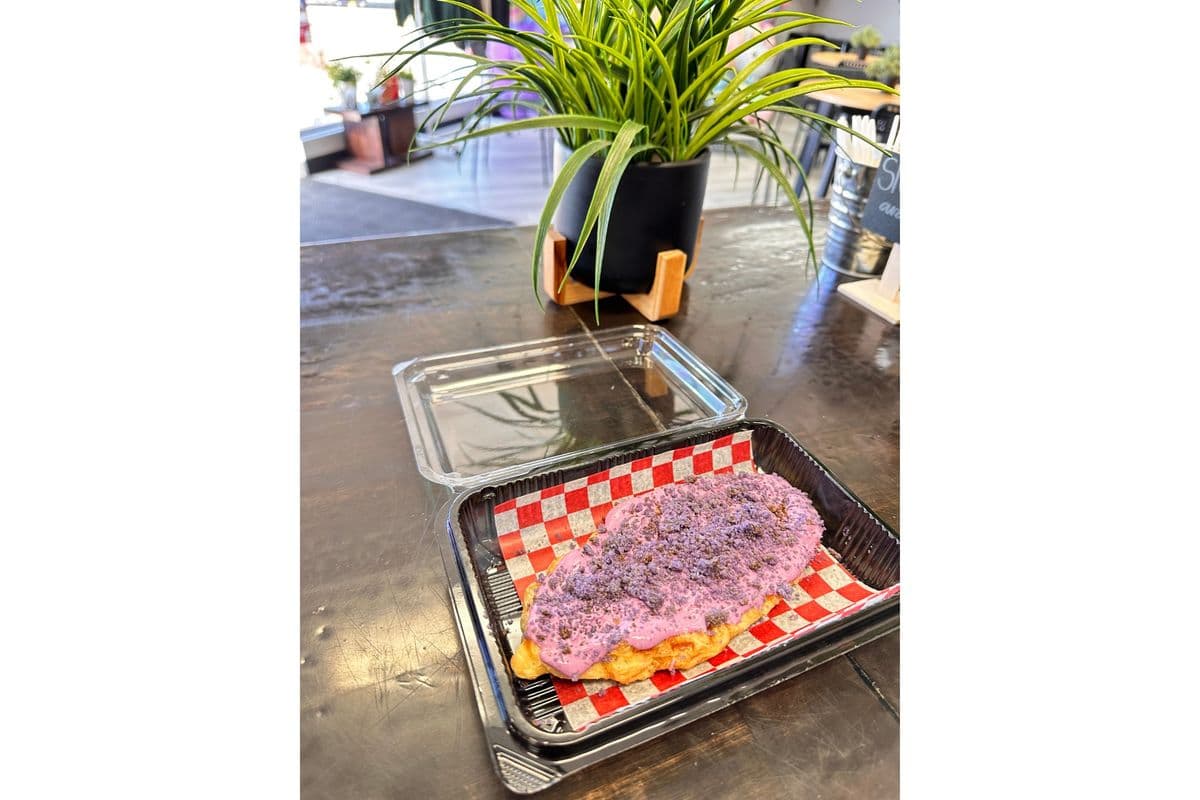 Ube Croffle