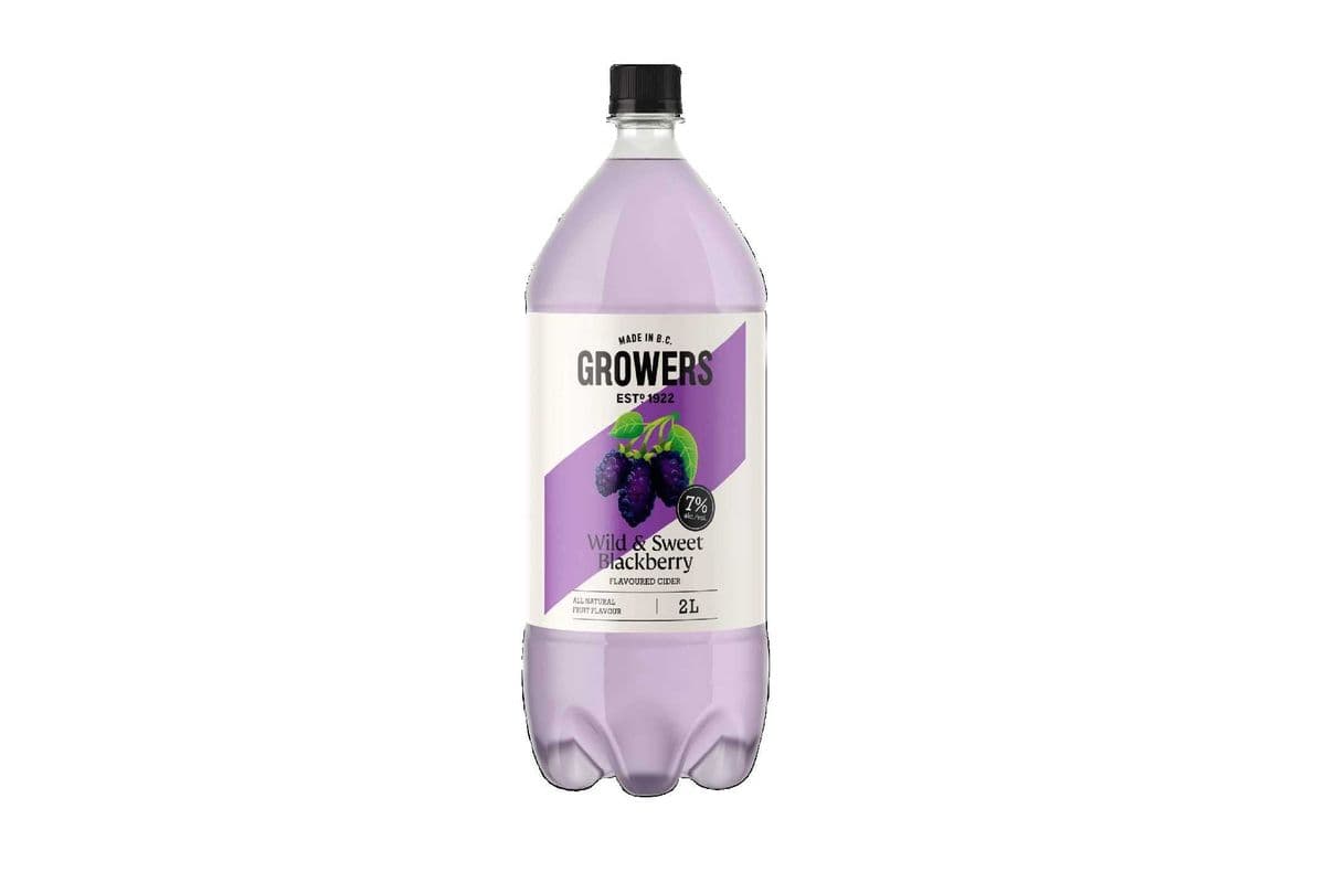 Grower's Cider Wild and Sweet Black Berry (1 x 2000ml)