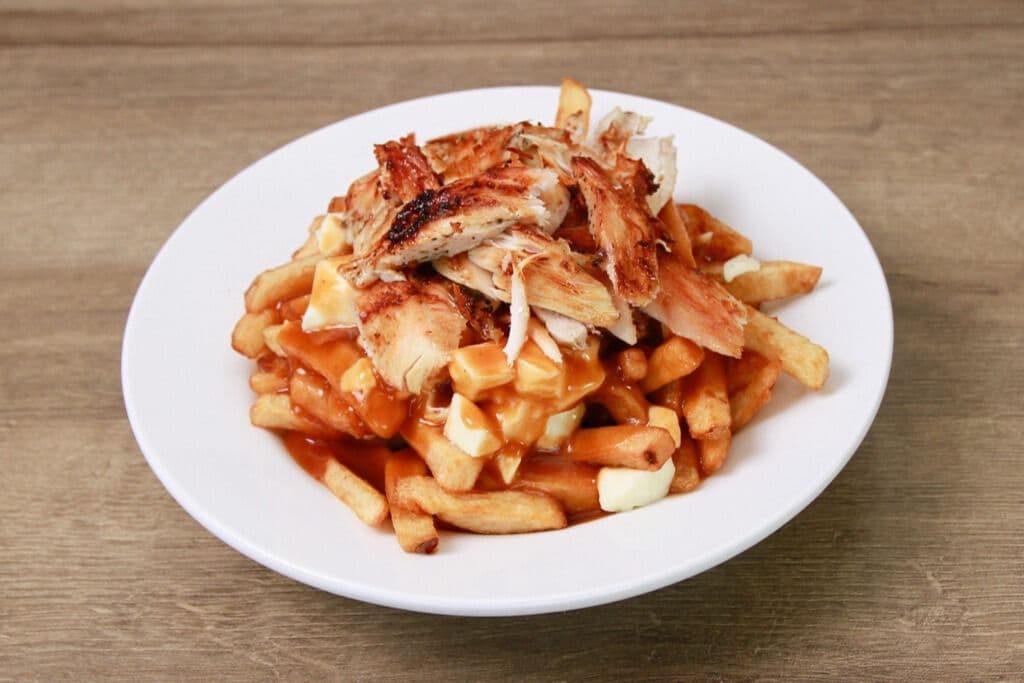 Poutine Gyros au poulet