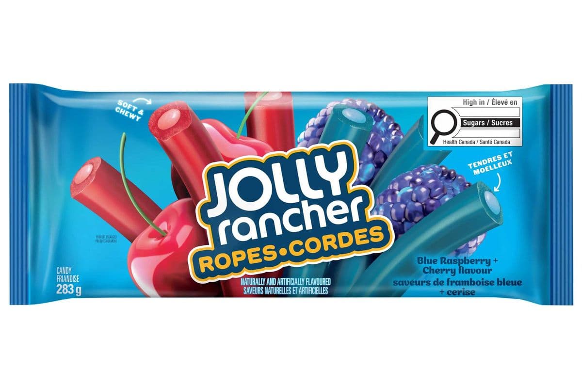 Jolly Rancher Blue Raspberry Cherry Ropes
