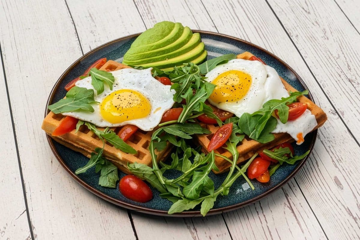 Sunny-side Up Waffle