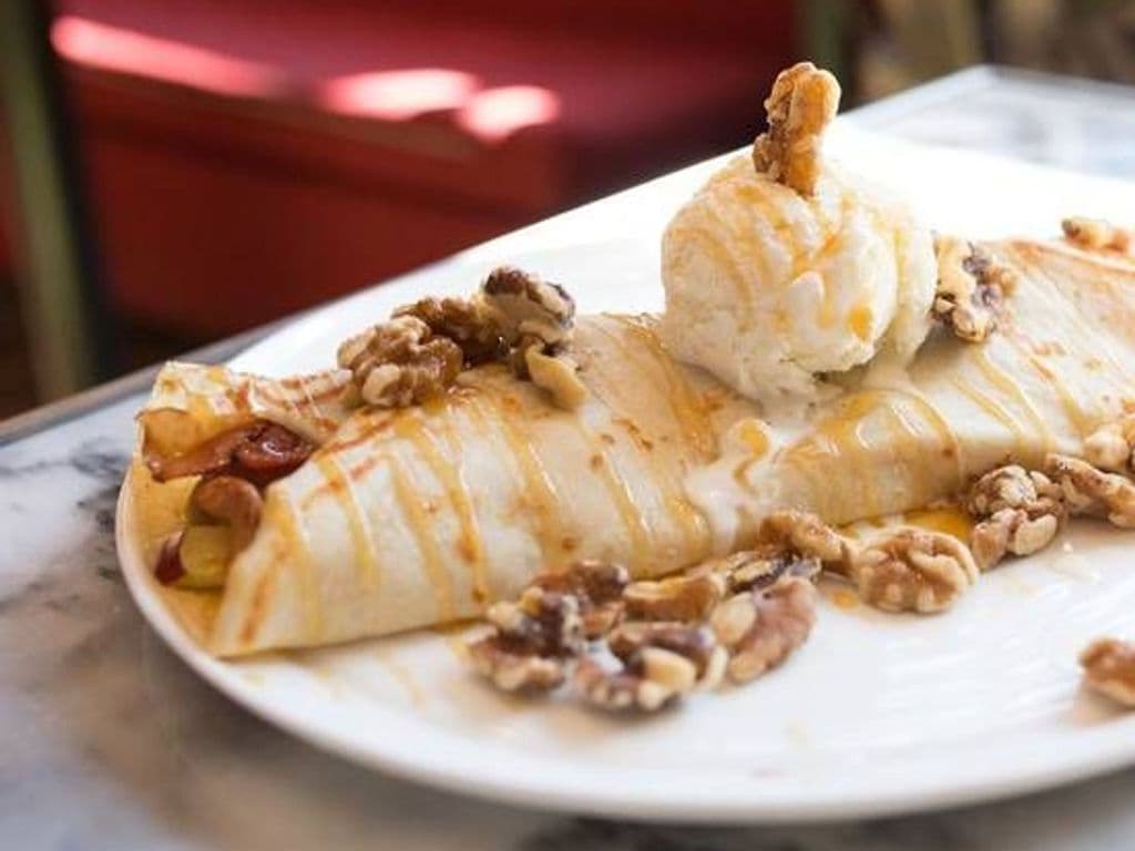 CRÊPE POMMES ET BACON CROUSTILLANT / APPLE BACON CRUNCH