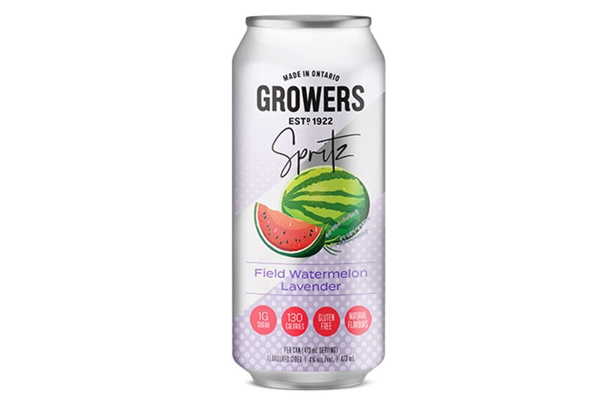 Growers Spritz Field Watermelon Lavender (1 x 473mL)