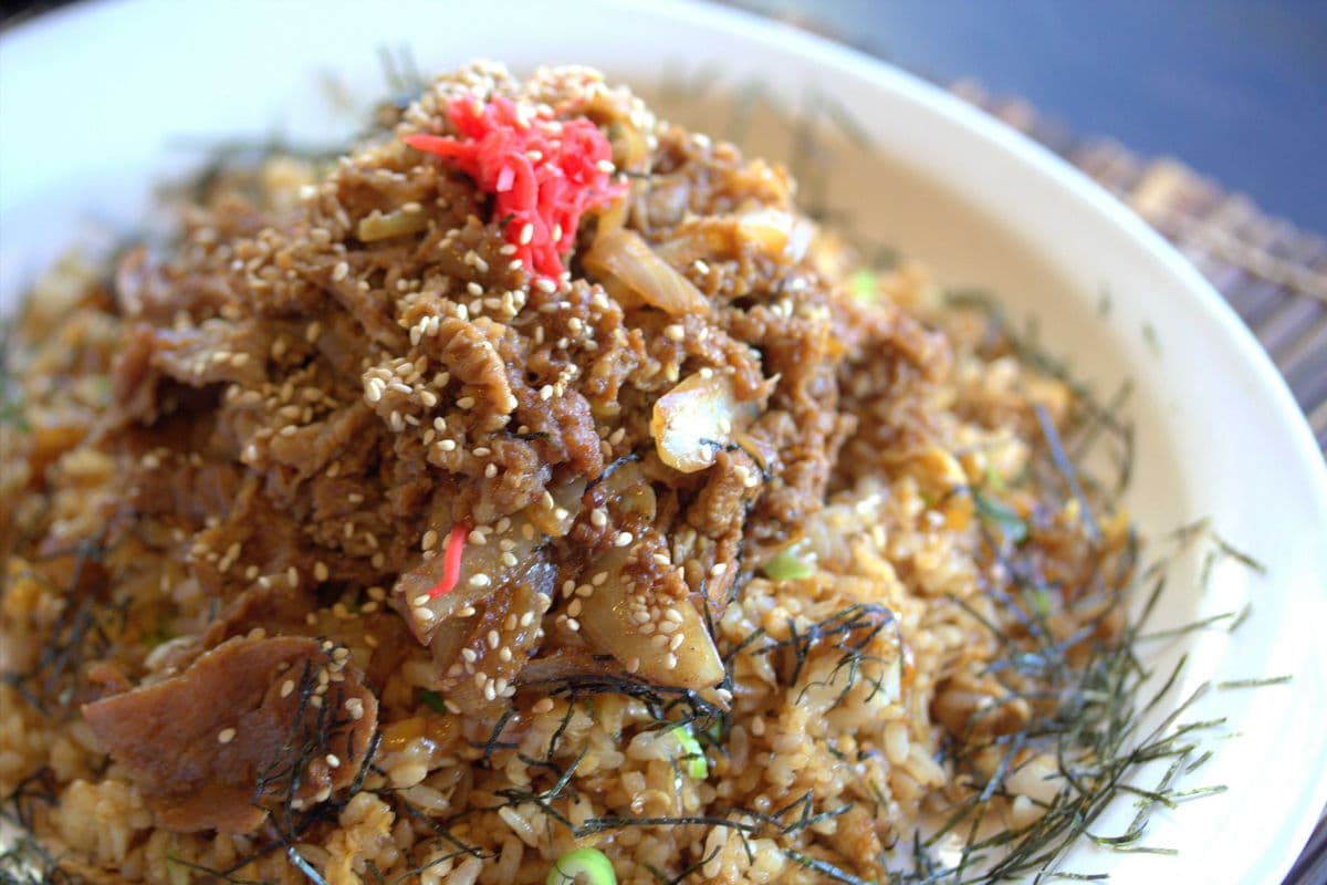 Fried Rice with Grilled Beef 燒牛肉炒飯