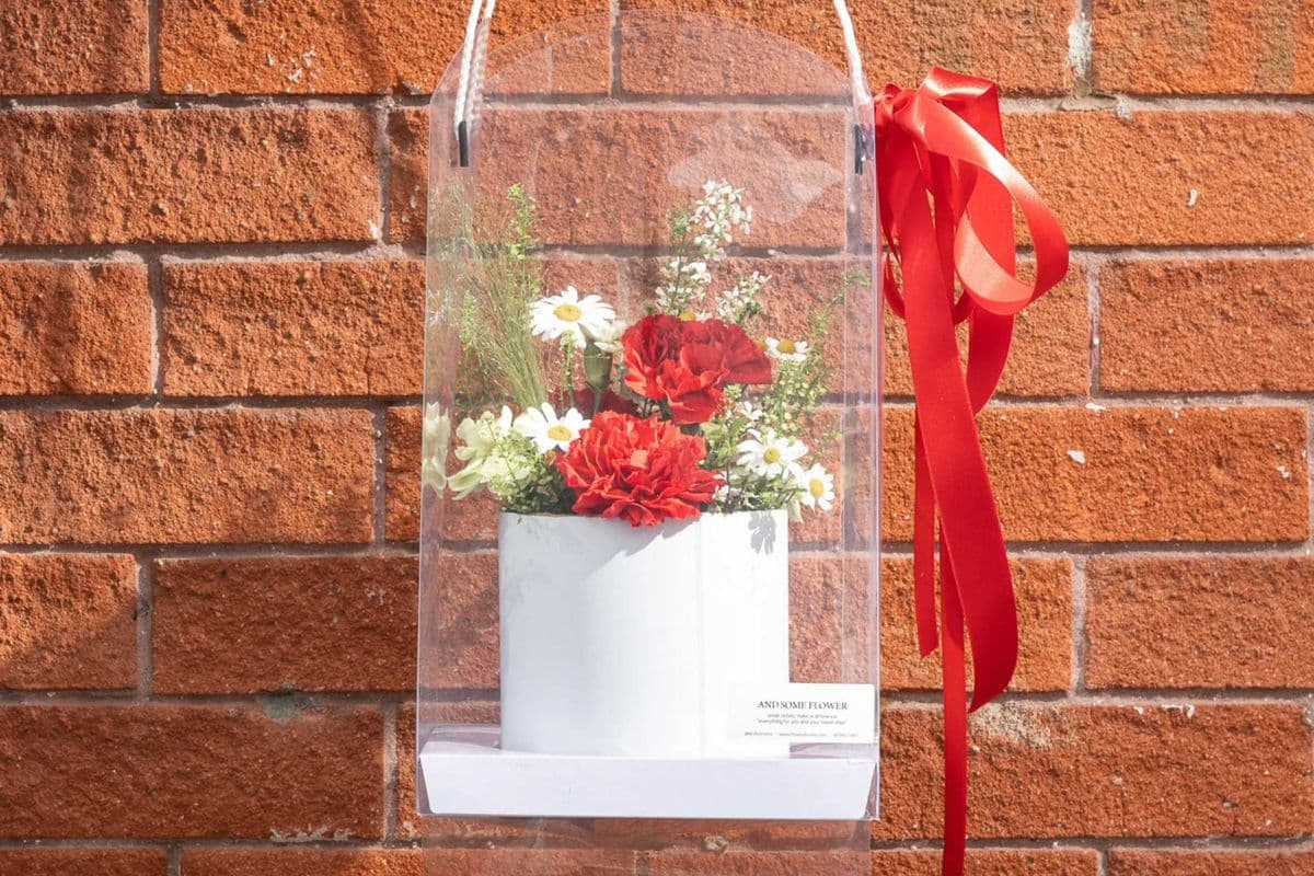 Carnation Blossom Box