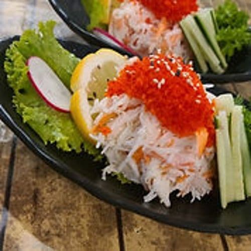 Crab+Tobiko Salad