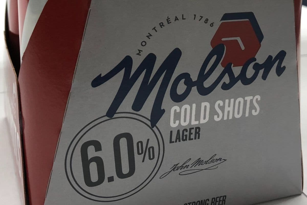 Molson Cold Shots (4x222ml) (4 x 222 ml)