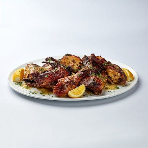 POULET ENTIER À LA GRECQUE / GREEK STYLE GRILLED FULL CHICKEN