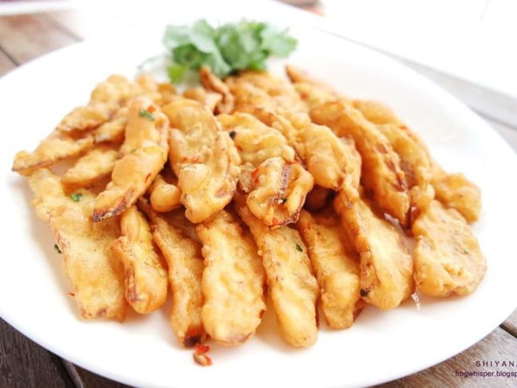 94.Salt&Pepper Eggplant. 椒盐茄子