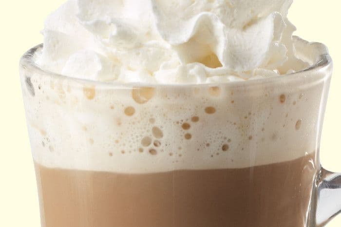 Canadian maple latté (130 Cals.)