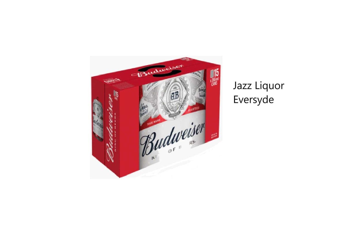 BUDWEISER CANS (1 x 15x355ML)