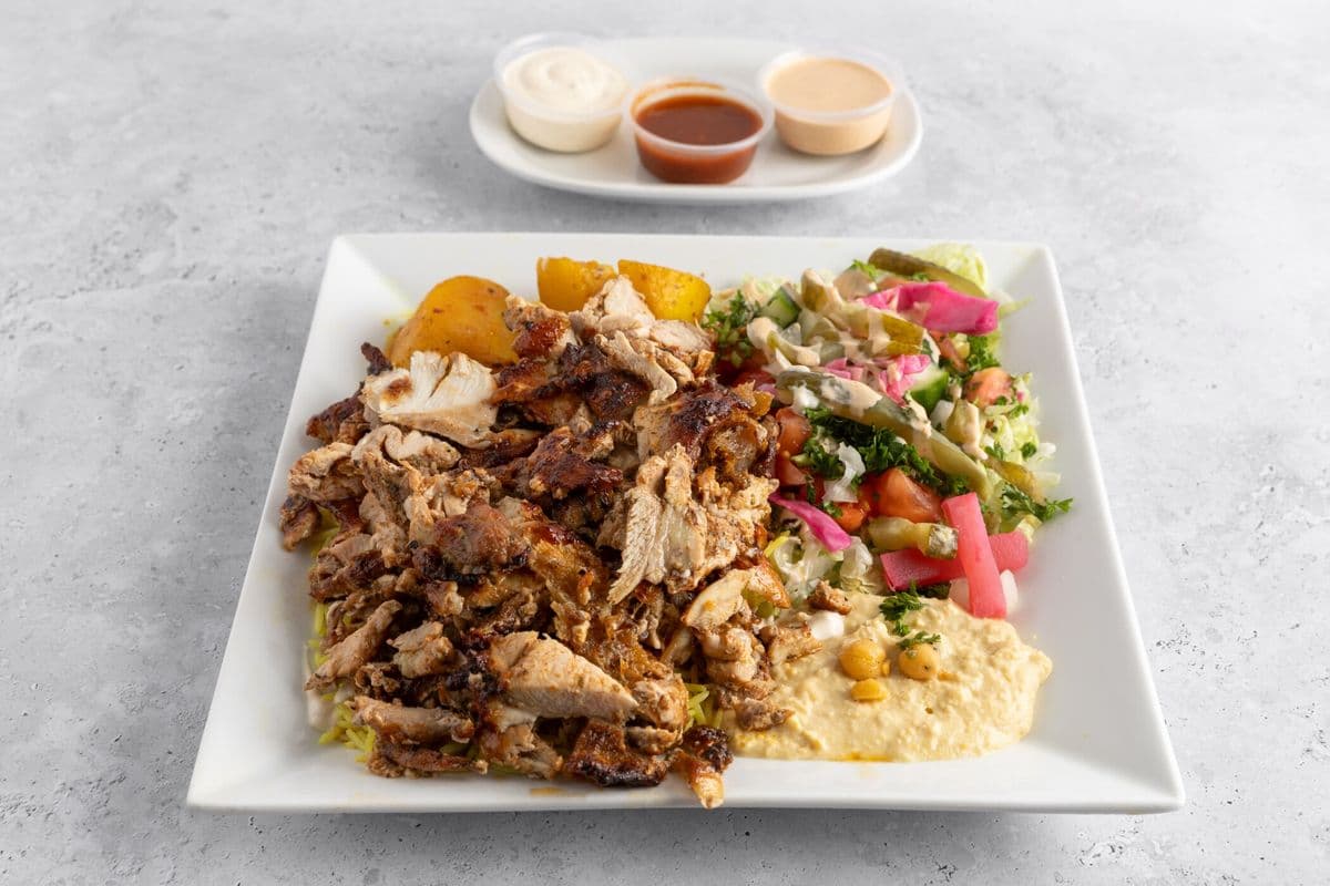 Chicken Shawarma Plate