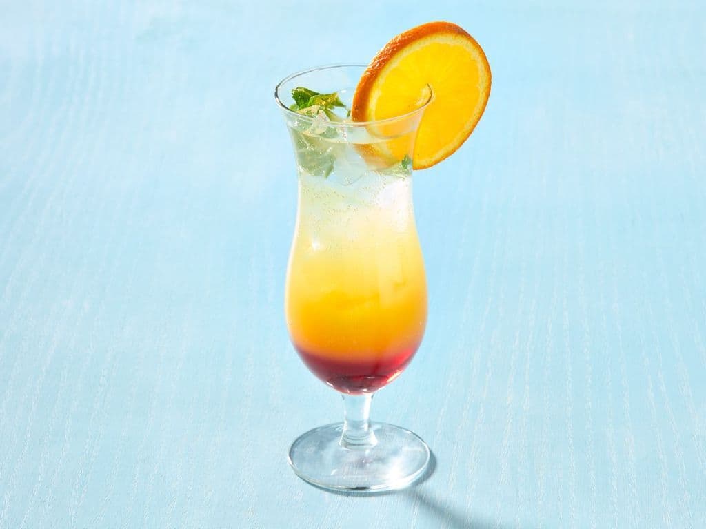 Orange Strawberry Mojito
