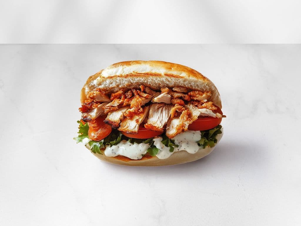 Junior Chicken Shawarma (Doner) Sandwich