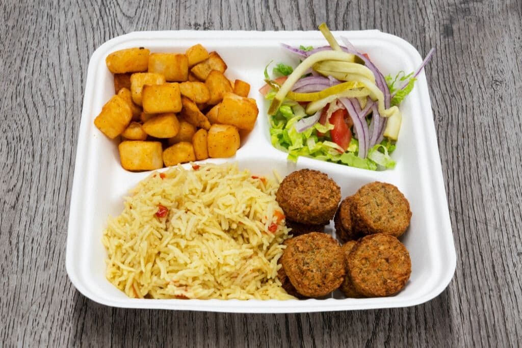Falafel Platter - - Vegetarian