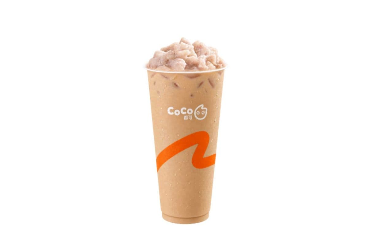 Fresh Taro Jasmine Milk Tea