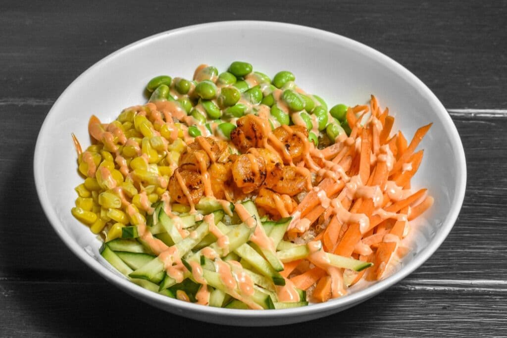 Shrimp Poke Bowl