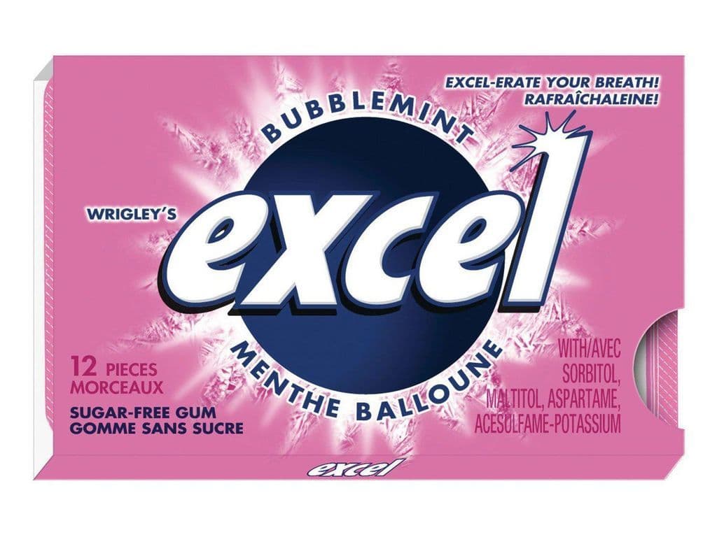 Excel Bubblemint 12pc