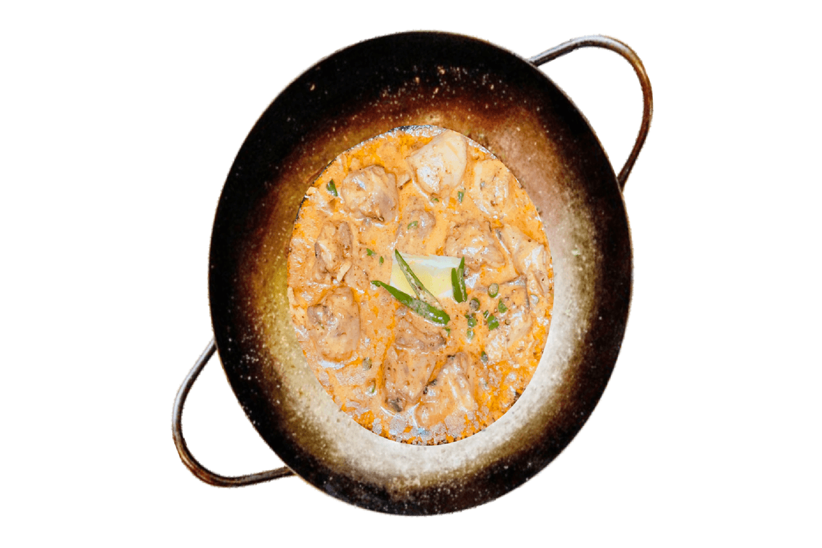 Chicken Handi (1Kg) with 2 naans