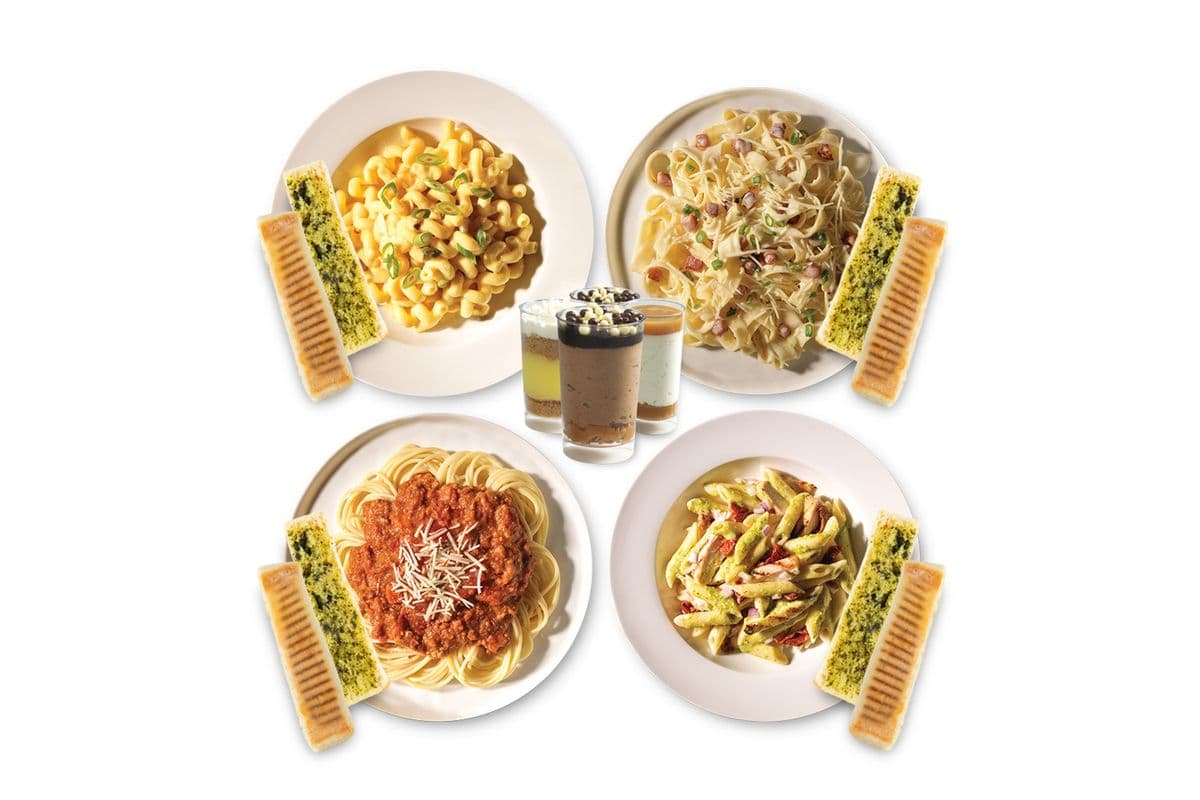 Pasta 4 + Desserts