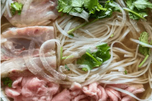 #10. Noodle Soup with Eye Round Steak and Soft Tendon