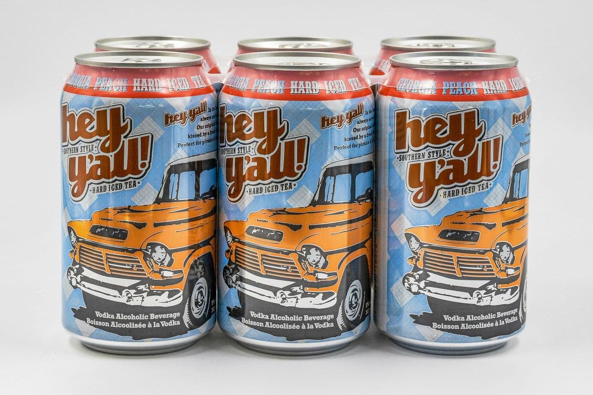 Heyall Georgia Peach (6 Pack) (1 x 355 ml)