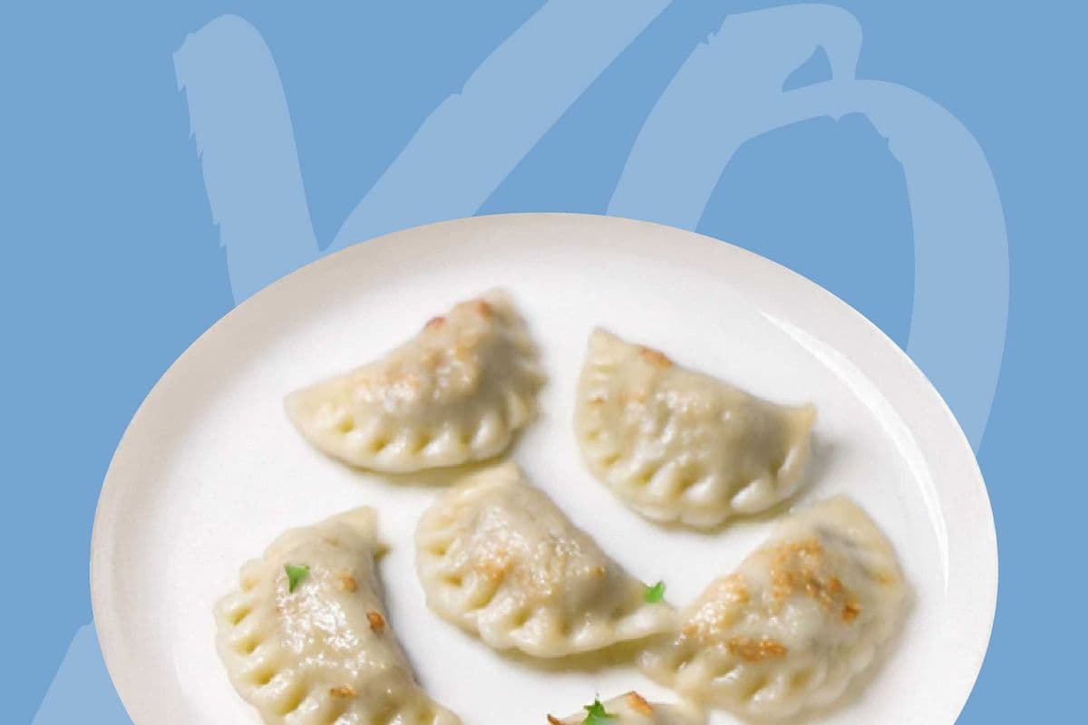 Vegan Sweet Russet & Leek Pierogi