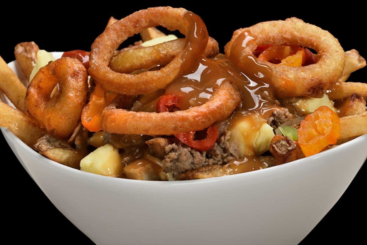 Spicy Onion Ring Poutine(Large)