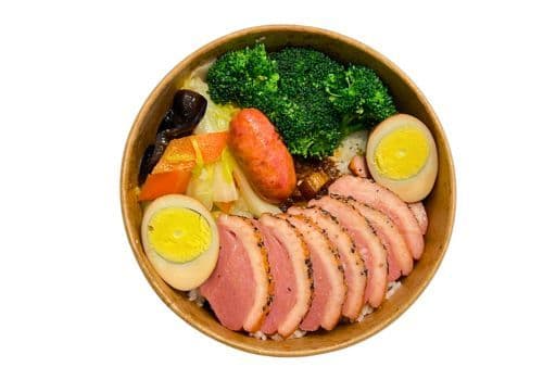 (Bento)黑胡椒鴨胸肉便當 / (Bento)Black Pepper Duck Breast Bento